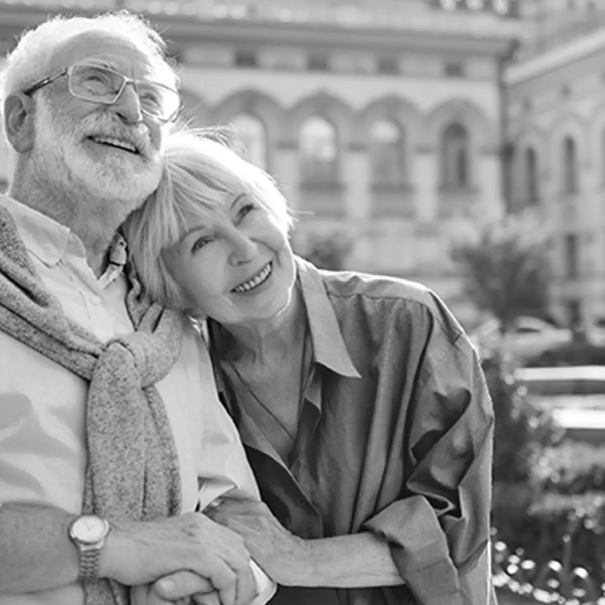 Couple Personnes Âgées