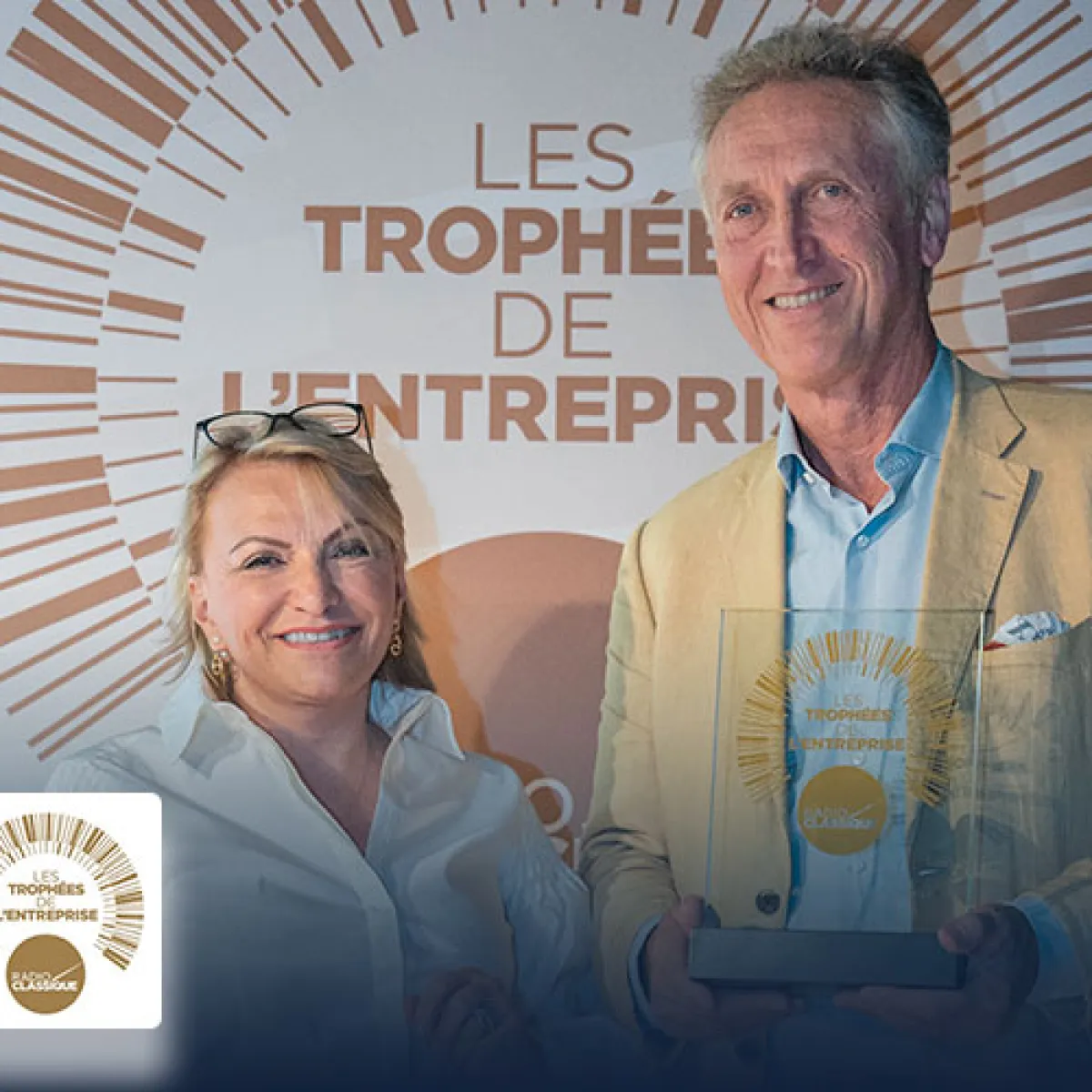 Trophée de la reprise d'entreprise Radio Classique